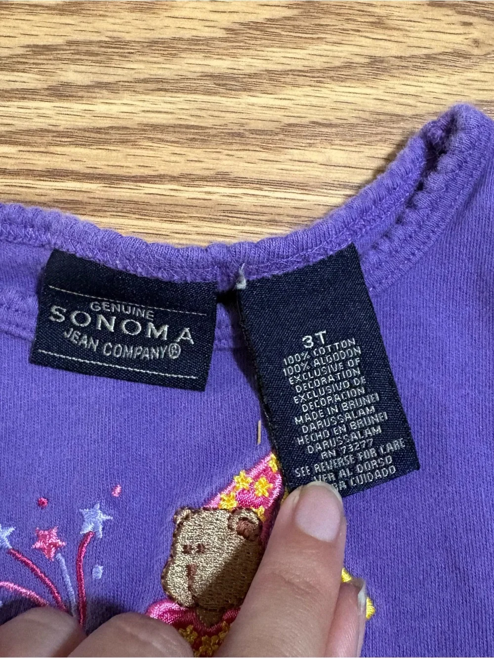 Vintage Sonoma Princess & The Frog Y2K 90s Girls 100% Cotton Shirt 3T